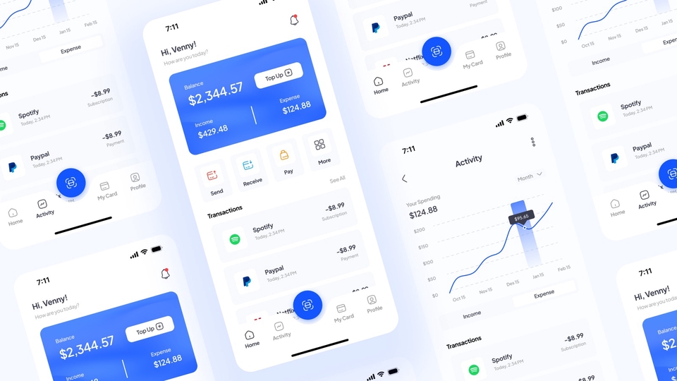 Saya akan merancang UI/UX Design Mobile yang ramah pengguna menggunakan ...