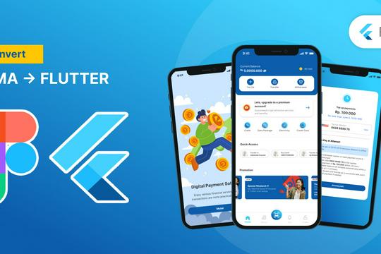 Convert Desain Figma ke Flutter - Cepat dan Berkualitas