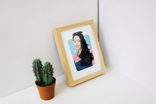 [MURAH] ILLUSTRATION VECTOR VEXEL ART UNTUK GIFT / PHOTO PROFILE