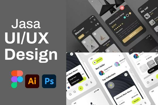 Jasa desain UI & UX berkualitas dan murah