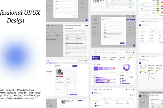 Desain UI/UX All-in-One (Landing Page, Wxebsite Responsif, Web Apps ...