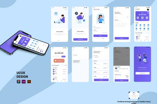 UI/UX Design Profesional Untuk Website, Landing Page, dan Mobile Apps