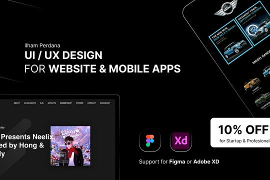 Desain UI / UX Untuk Aplikasi Dan Website Profesional