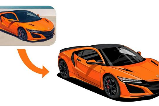 Mobil Rantis Vector Vector Ilustrasi Mobil/Motor/Kendaraan/Otomotif