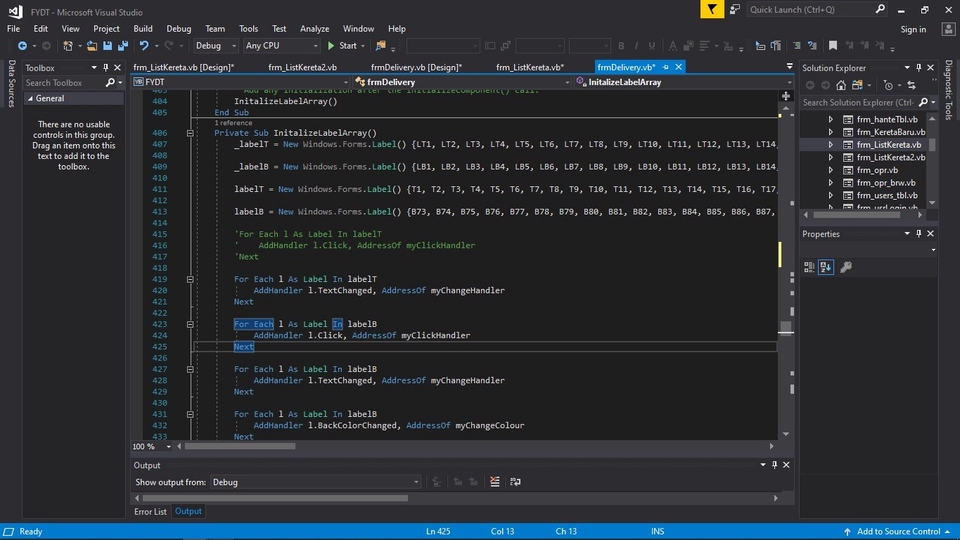 Pembuatan Program Aplikasi Desktop Berbasis VB.Net