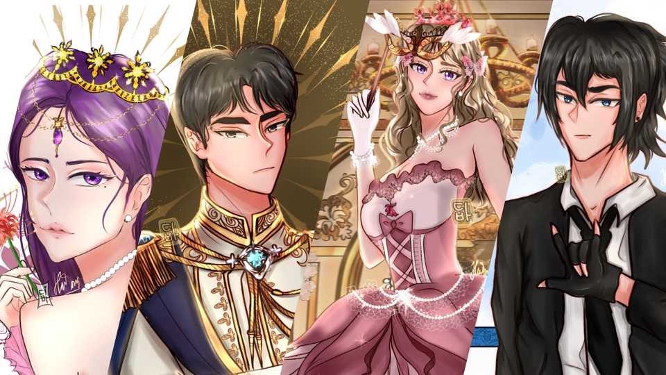 Ilustrasi design anime / fanart / OC original character / game