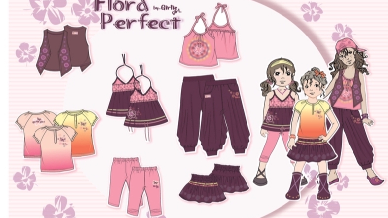 รับออกแบบลายผ้า เสื้ื้อผ้าเด็กหลากสไตล์