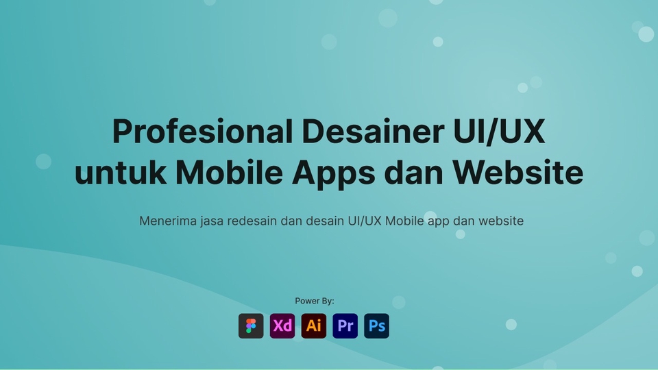 Profesional Desainer UI/UX untuk Mobile Apps dan Website