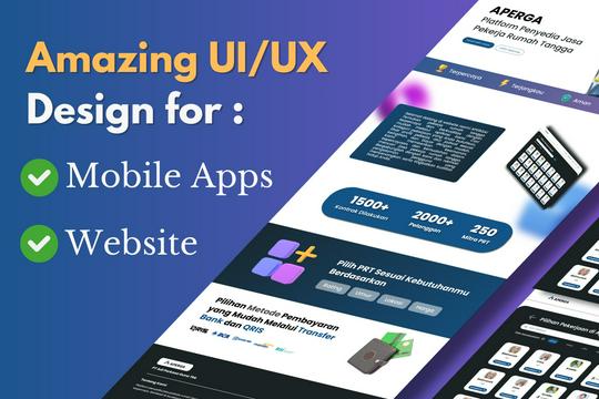 Spesialis UI/UX Designer Website Responsif dan Interactive