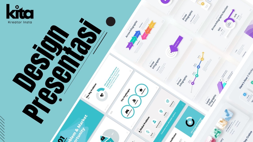 Desain Power Point PPT untuk Bisnis dan Profesional, Minimalis, Simple ...