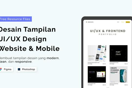 Membuat Desain Tampilan Responsive UI/UX Design dengan Memperhatikan ...