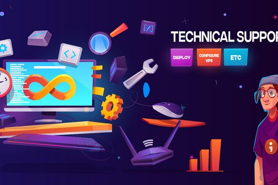 Technical Support Website dan Sistem