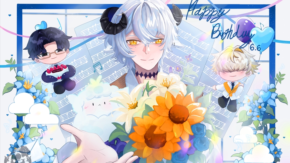 วาดภาพ Digital painting / Fan Art จากanime game oc หรือออกเเบบ