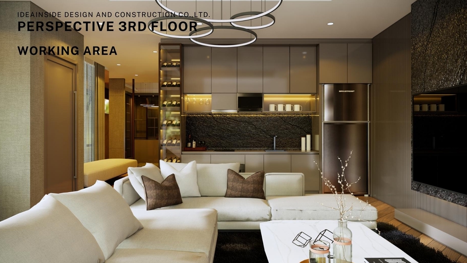 งานออกแบบสถาปัตยกรรมภายใน งานตกแต่งภายใน 3D 2D และ งานรับเหมาตกแต่ง ...