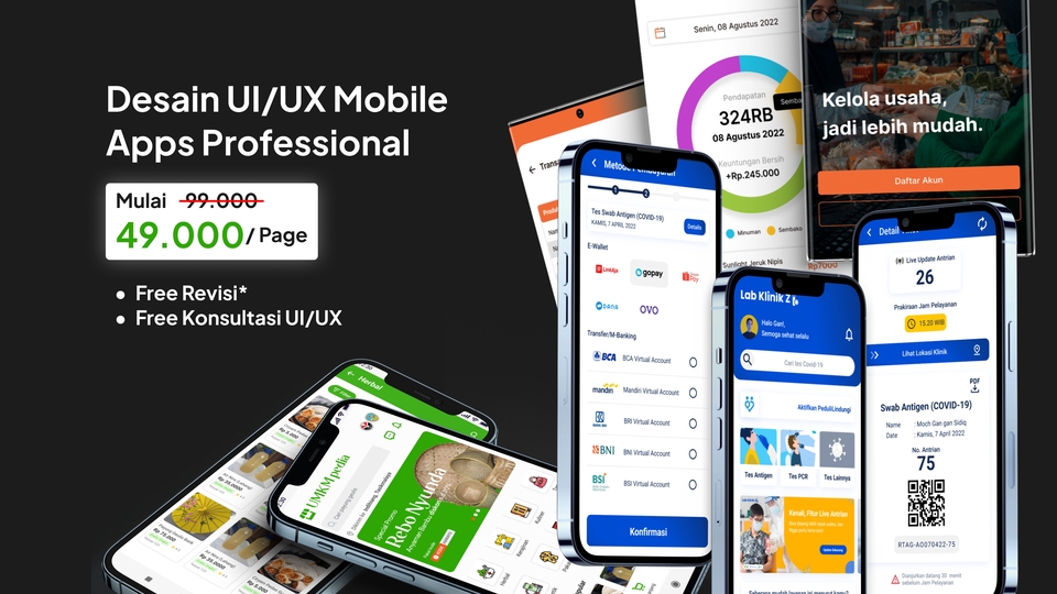 Pro UI/UX Design for Mobile Apps (Android/iOS)