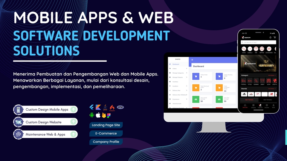 Jasa Pembuatan Aplikasi Android / iOS dengan Flutter / Java & Web ...