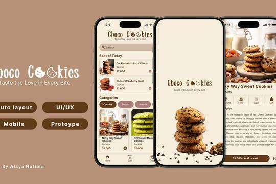 Desain UI/UX Mobile for Android and IOS | Figma | Prototyping
