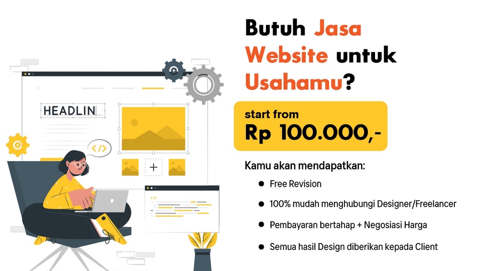 Jasa UI/UX Website Design Good Quality