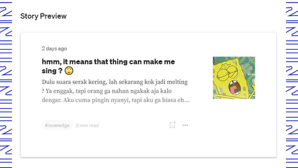 Content Writer Knowledge Curation Modern