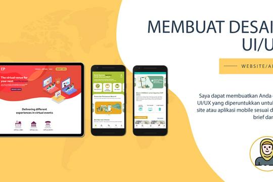 Mendesain UI/UX Untuk Pembuatan Aplikasi atau Website