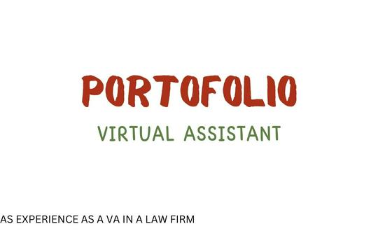 Virtual Assistant (VA) Services