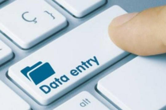 Data Entry Entry Data and Typing Job