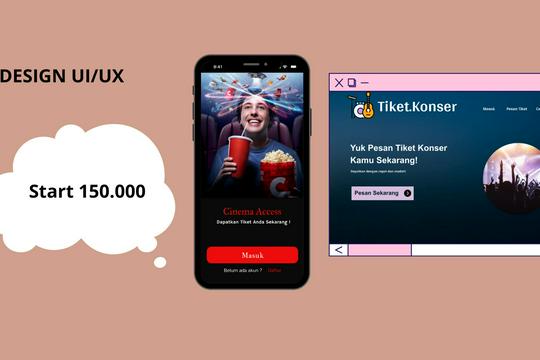 UI/UX Design Web / Mobile Sederhana - Kompleks