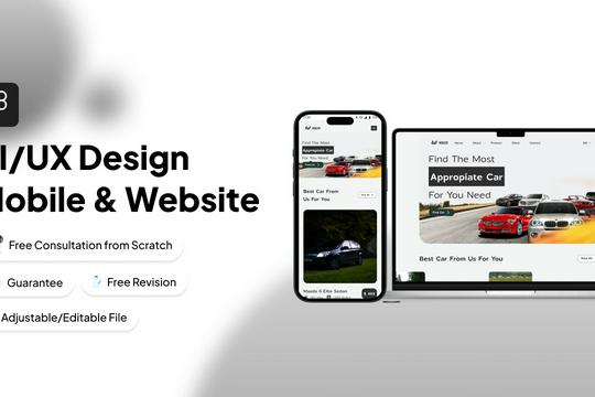 Desain UI/UX Designer Profesional Web dan Mobile