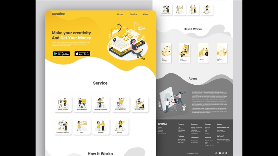 PROFESSIONAL UI UX DESIGN