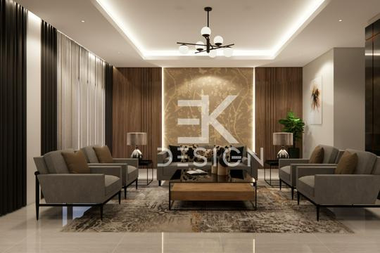 Desain Interior 3D Rendering