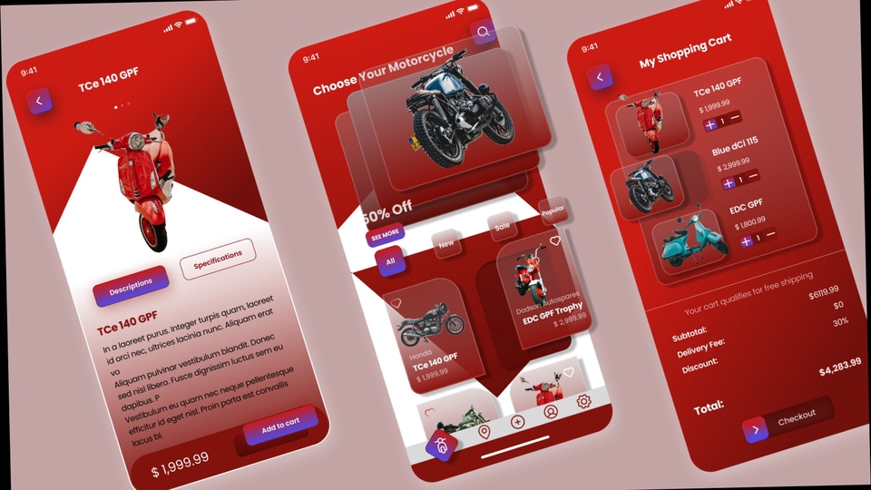 Jasa UI/UX Design Responsive and Modern with Figma