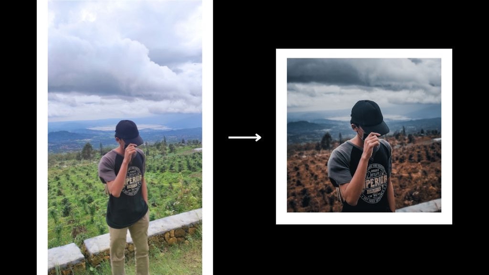 Menghapus objek dan mempercatik foto dalam 1 hari