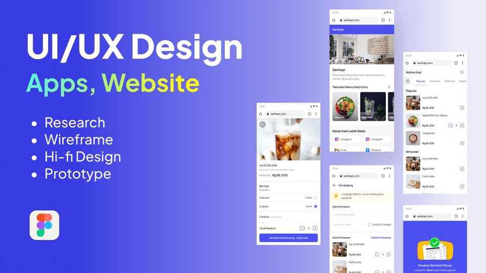 UI/UX Design Apps, Web, dll image.