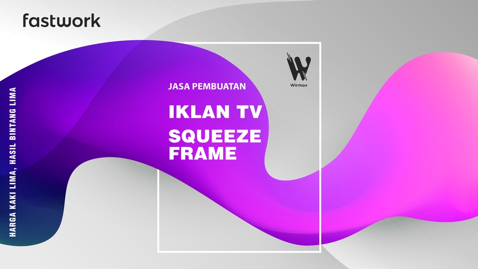 IKLAN SQUEEZE FRAME DI TV / IKLAN BENTUK "L" FRAME