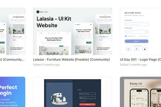 Desain UI/UX website dan Mobile dengan Figma