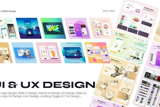 DESAIN UI & UX MOBILE APP, WEBSITE (Desktop&Mobile), GAME UI dan ICON ...