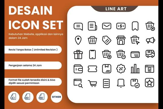 Jasa Desain Icon Untuk Kebutuhan Website, Dan…