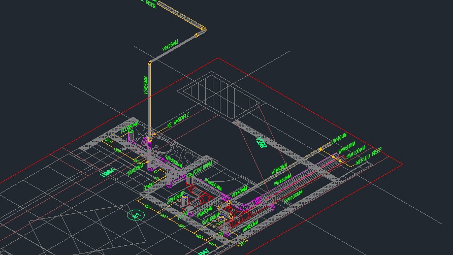 Desain perencanaan gambar Mekanikal, Elektrikal, Plumbing (MEP ...