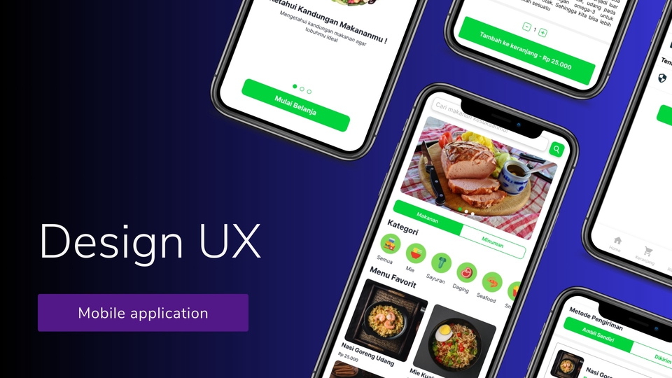 Design UI/UX Mobile Application