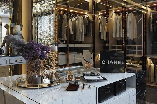 ออกแบบตกแต่ง ห้องแต่งตัวหรู