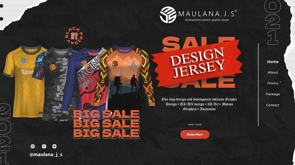 DESIGN JERSEY CUSTOM