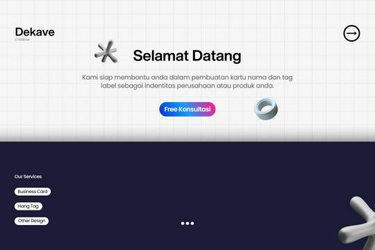 Desain Kartu Nama & Tag Label