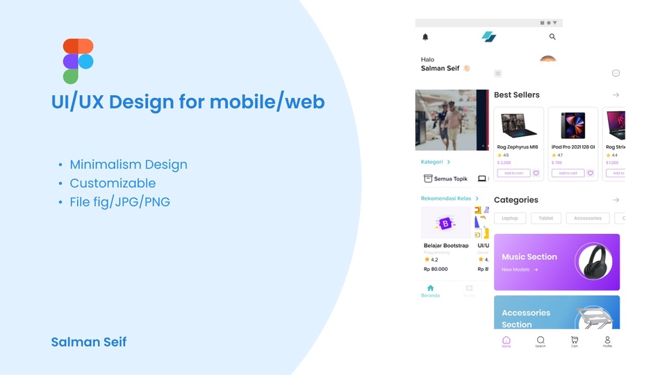 UI/UX Design With Figma