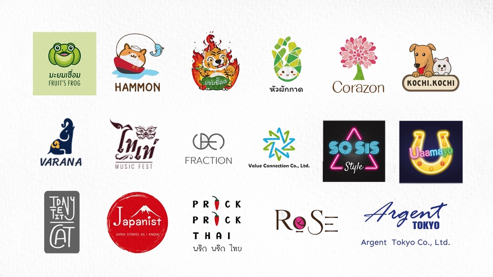 รับออกแบบ Logo ให้ตอบโจทย์ธุรกิจ