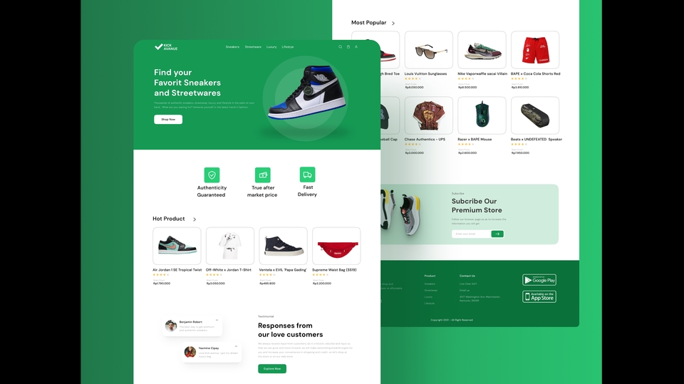 Desain UI/UX untuk Website dan Mobile App