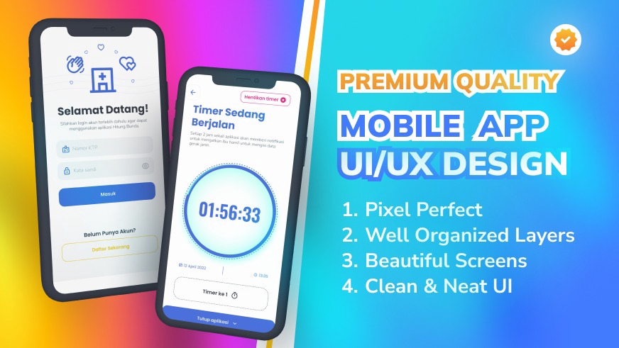 Pembuatan Desain UI/UX Aplikasi Mobile Android & IOS | Revolusi Desain ...