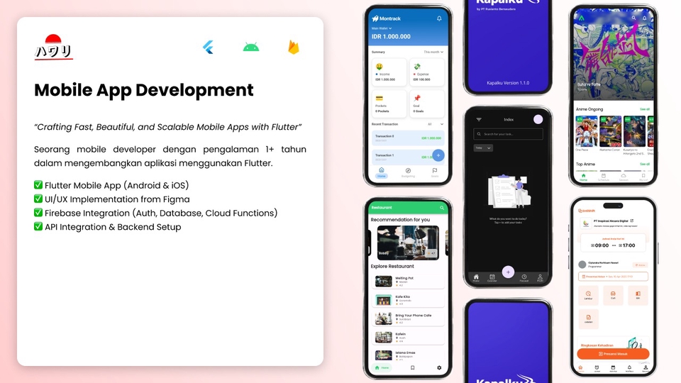 Jasa Pembuatan Aplikasi Mobile Android & iOS