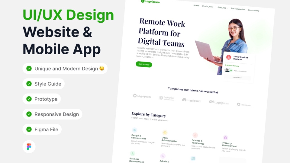 Desain UI/UX Website dan Aplikasi Mobile