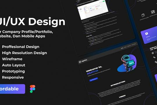 [AFFORDABLE & PROFESIONAL] UI/UX Design Profesional For Website ...