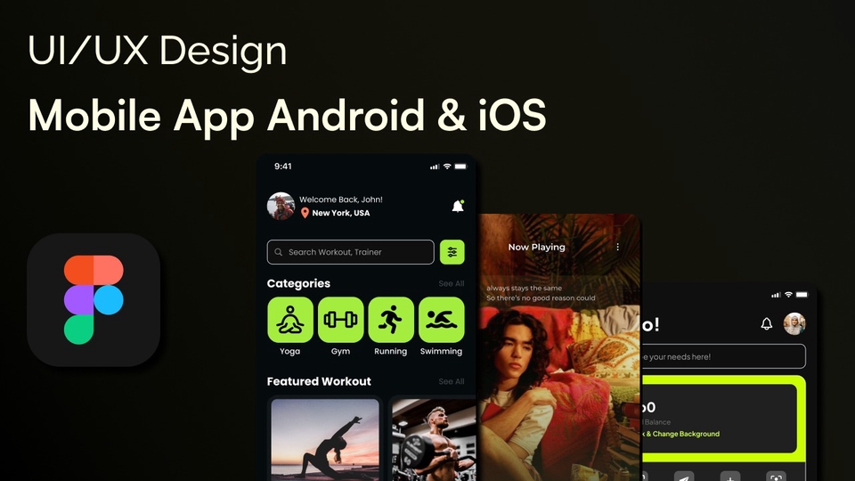 UI/UX Design Mobile App Android & iOS